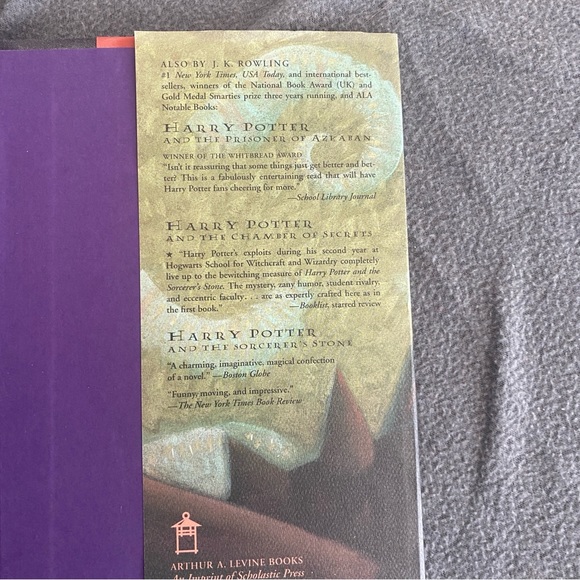 ⭐️J.K. Rowling⭐️ Harry Potter and the goblet of fire, 1st American Edition - Picture 5 of 7